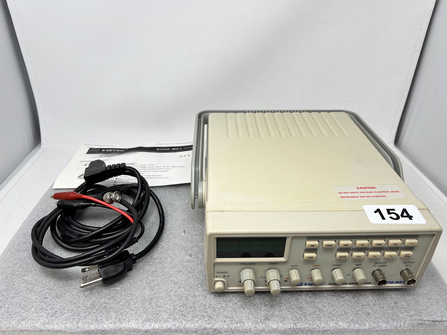 GW INSTEK Function Generator GFG-8210 - Image 4
