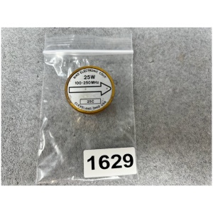 Bird Electronic Slug 25W 100-250 MHz 25C