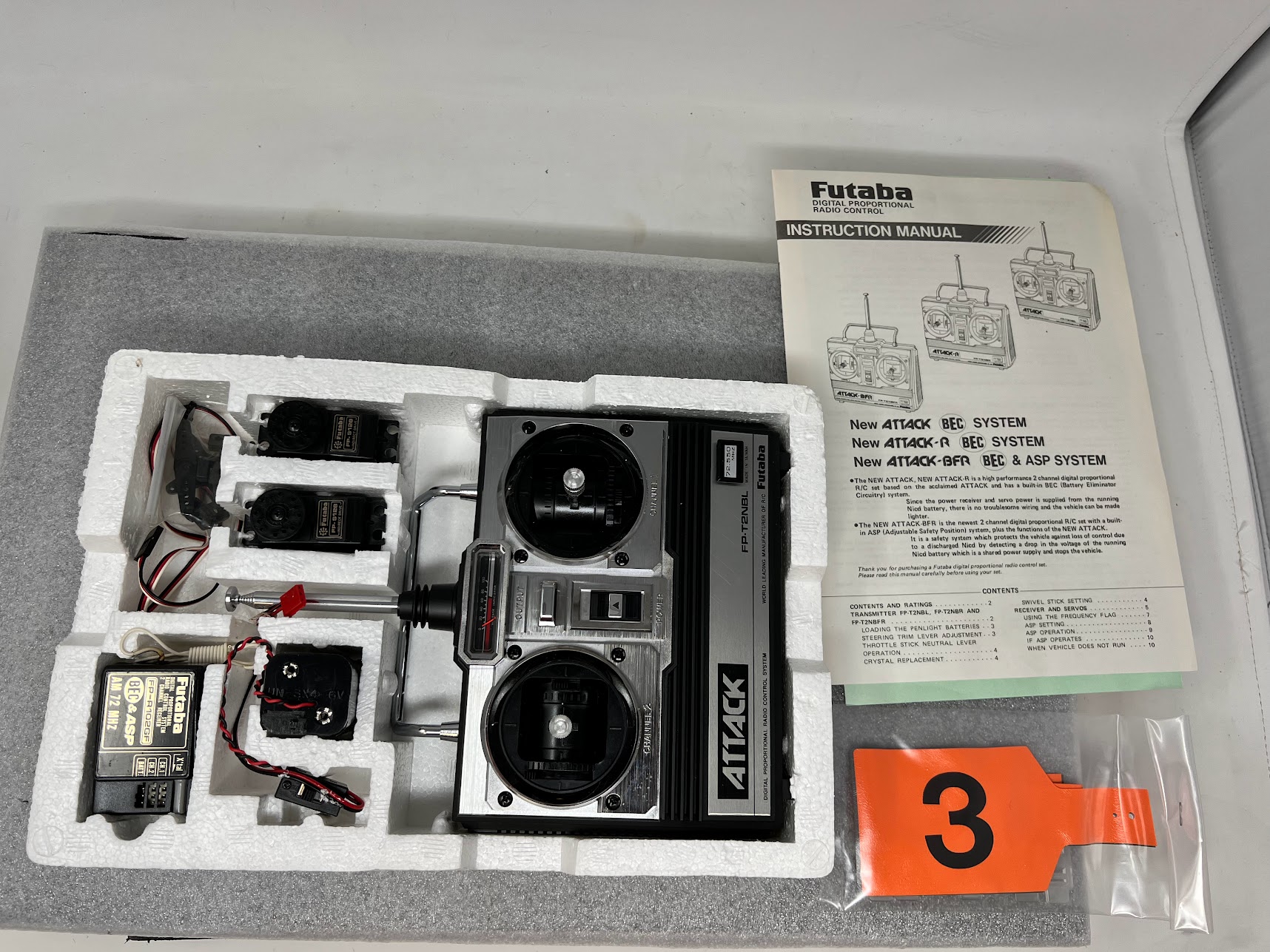 Futaba Digital Proportional Radio Control System ATTACK FP-T2MBL - Image 2