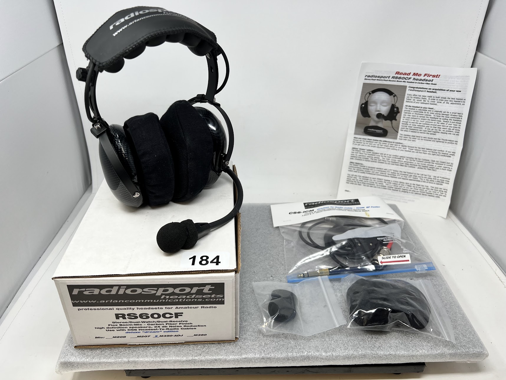 Radiosport Headset RS60CF M350-ADJ