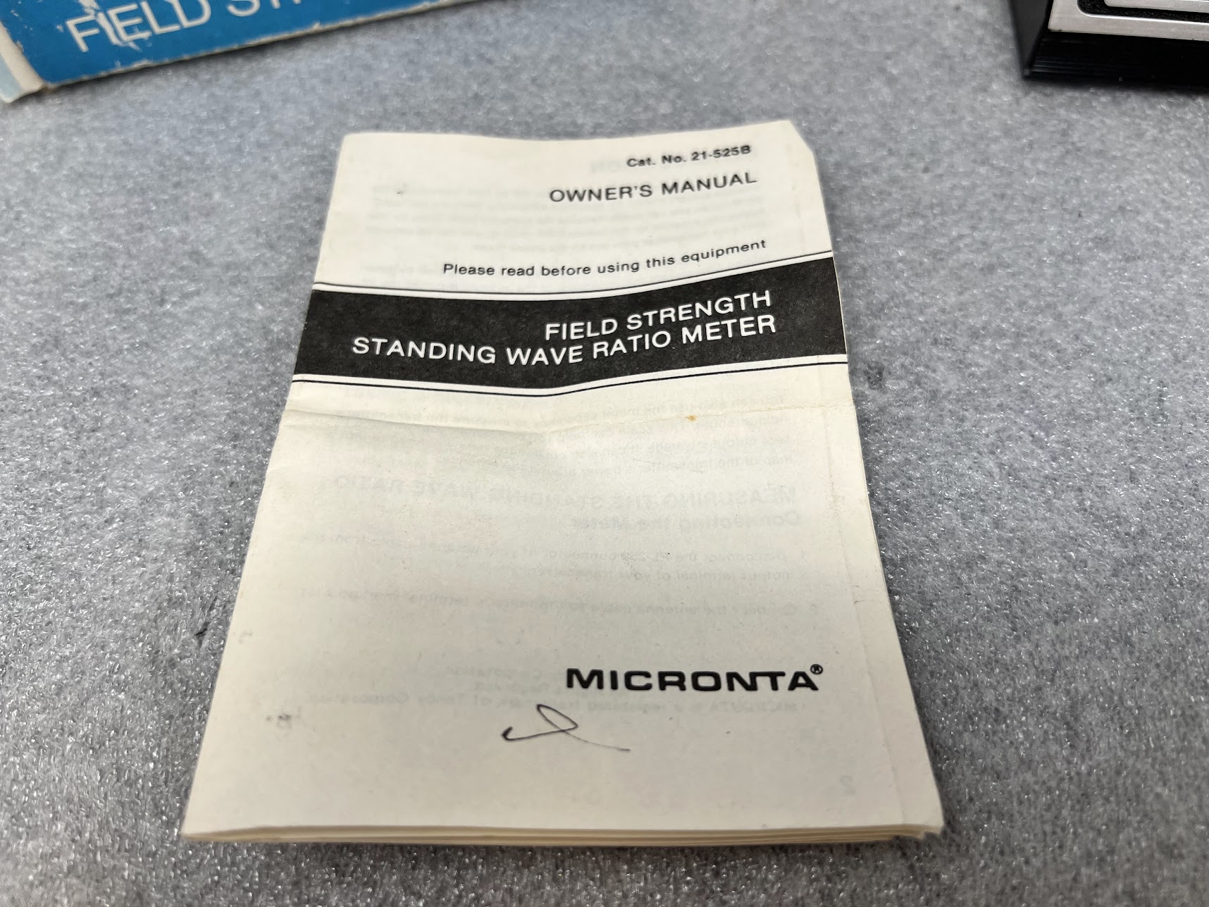 MICRONTA 21-525B Field Strength and SWR Meter - Image 2