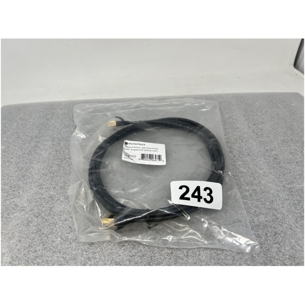 MONOPRICE SlimRun Cat6A Ethernet Patch Cable