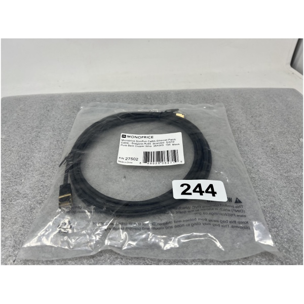 MONOPRICE SlimRun Cat6A Ethernet Patch Cable
