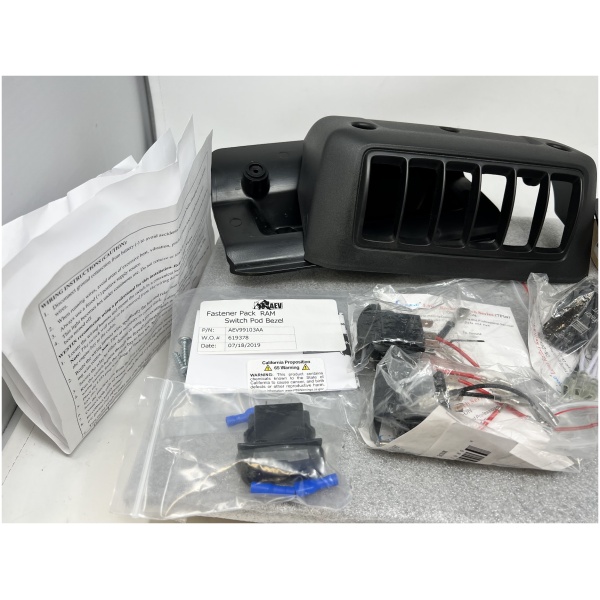 American Expedition Vehicles RAM Switch Pod Kit 30601000AA - Image 3