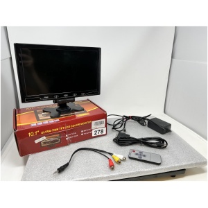 10.1" Ultra-Thin TFT LCD COLOR MONITOR WR943