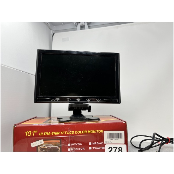 10.1" Ultra-Thin TFT LCD COLOR MONITOR WR943 - Image 2