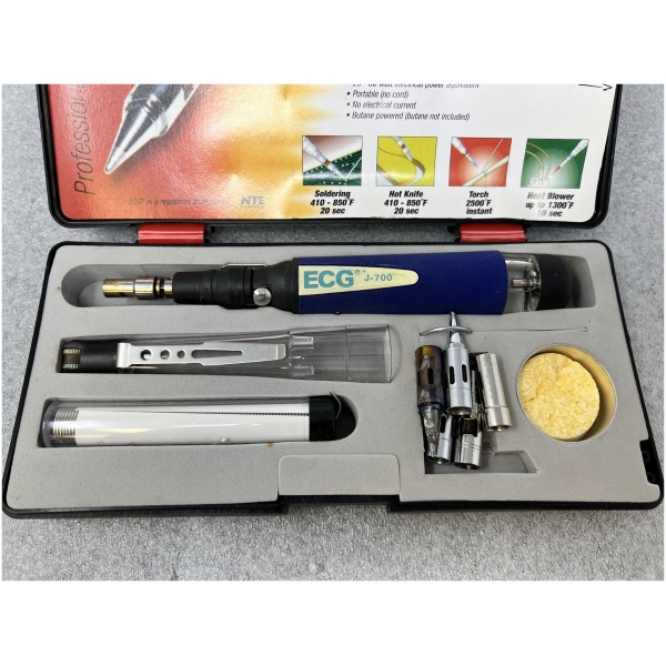 ECG Butane Powered Soldering Iron Kit - Image 4