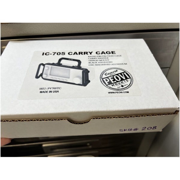 Peovi Mounts IC-705 RADIO CARRY CAGE - Image 5
