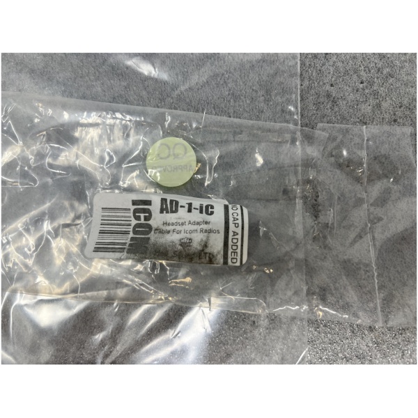 ICOM AD-1-IC Headset Adapter Cable for Icom Radios - Image 2