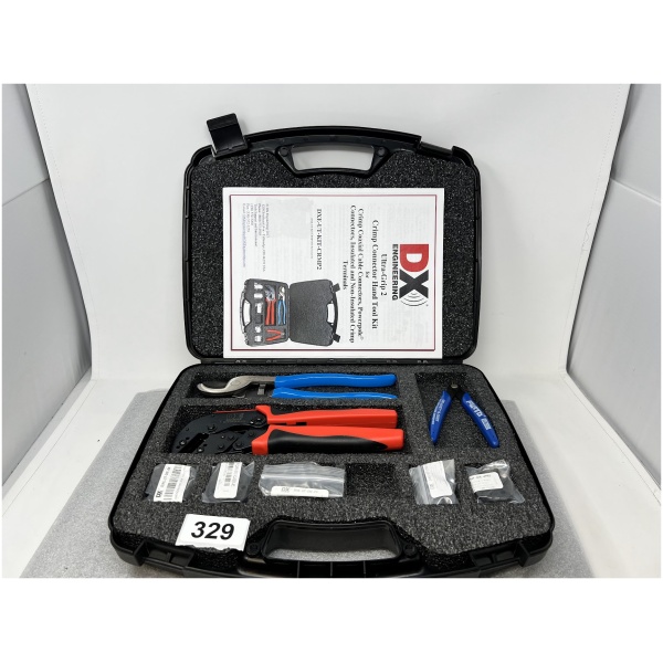 DX Engineering Ultra-Grip 2 Crimp Connector Hand Tool Kit