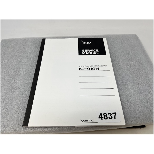 Icom Service Manual for IC-910H VHF/UHF All Mode Transceiver
