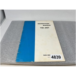 YAESU YO-301 Instruction Manual