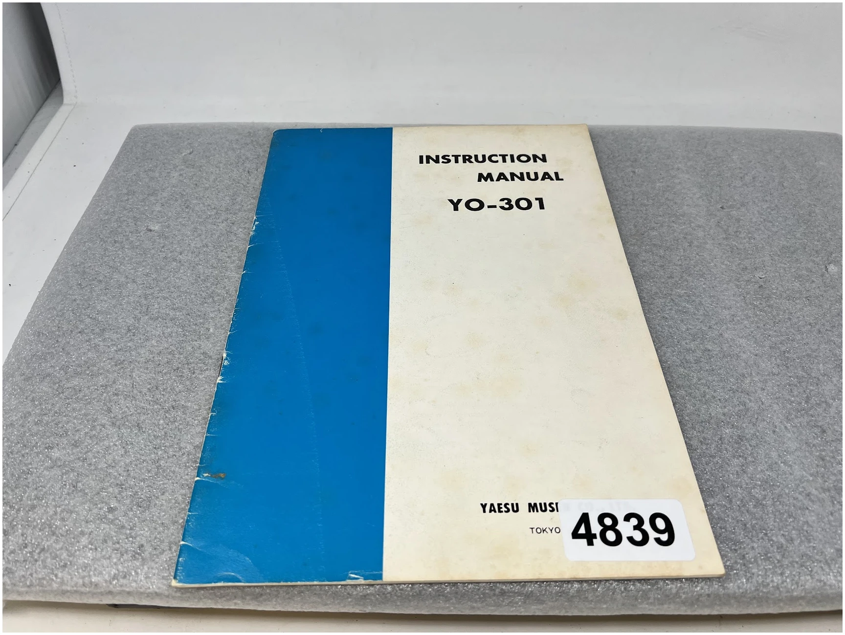 YAESU YO-301 Instruction Manual