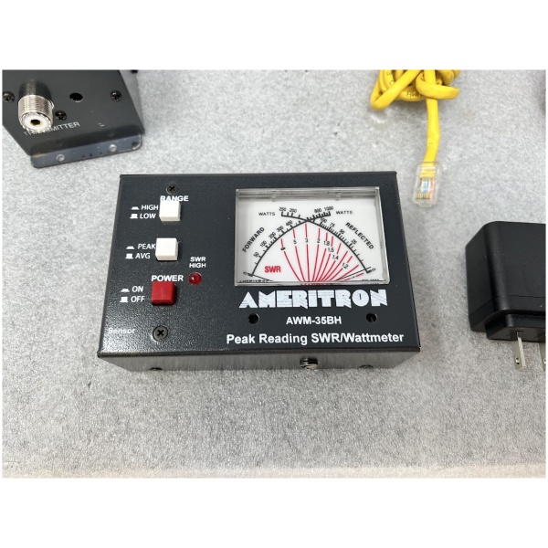 Ameritron Flat Mount Mobile AWM-35BH Peak Reading SWR/Wattmeter - Image 2