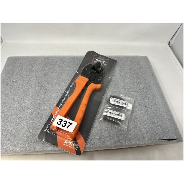 Iwiss Crimping Tool/ Wire Stripper/ Cable Cutter
