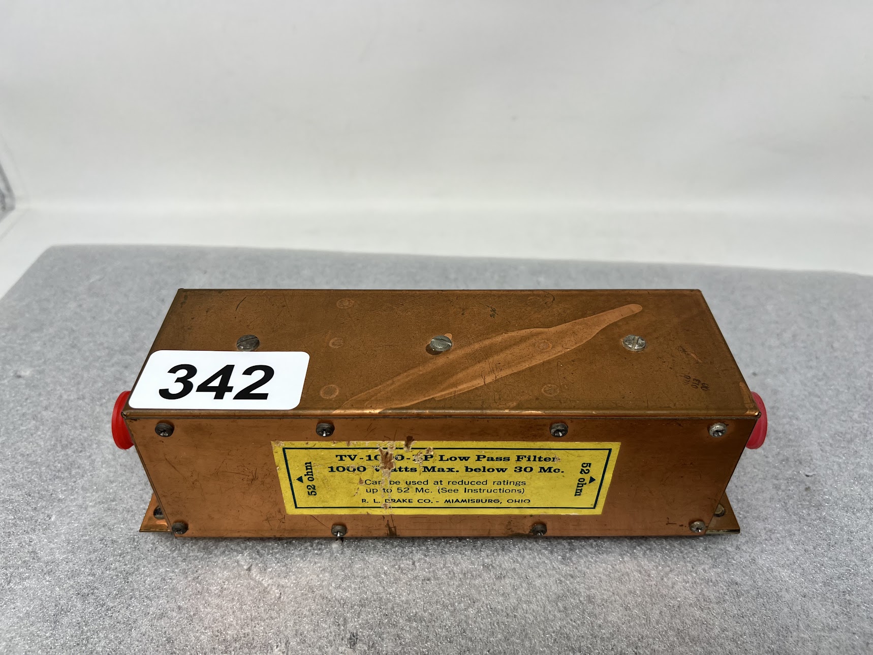 R.L. Drake TV-1000-LP Low Pass Filter