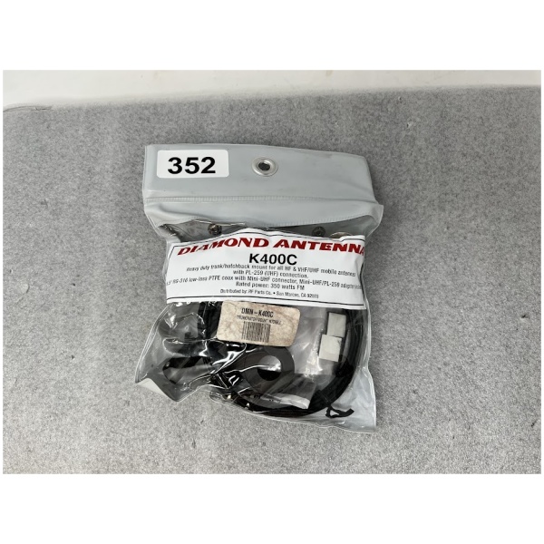 Diamond Antenna K400C Trunk/Hatchback Mount for Mobile Antenna