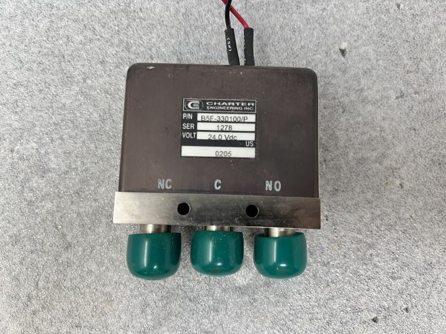 CHARTER Engineering INC B5F-330100/P SPDT Coaxial Relay - Image 2