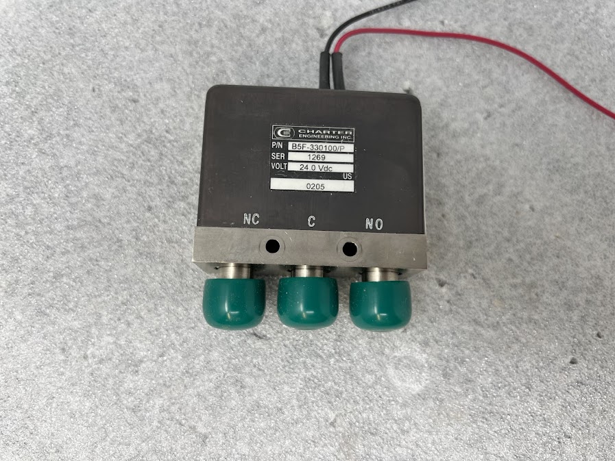 CHARTER Engineering INC B5F-330100/P SPDT Coaxial Relay - Image 2