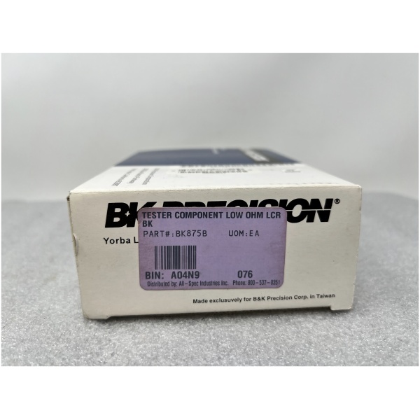 BK Precision BK875B Tester Component LOW OHM LCR - Image 3