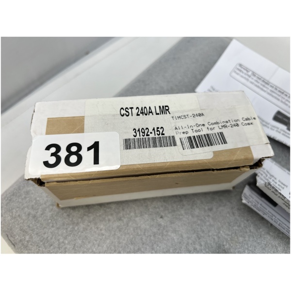 Times Microwave All-In-One Combination Cable Prep Tool for LMR-240 Coax - Image 2