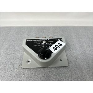Alpha Delta "DELTA-2" Coax Switch / Surge Protector