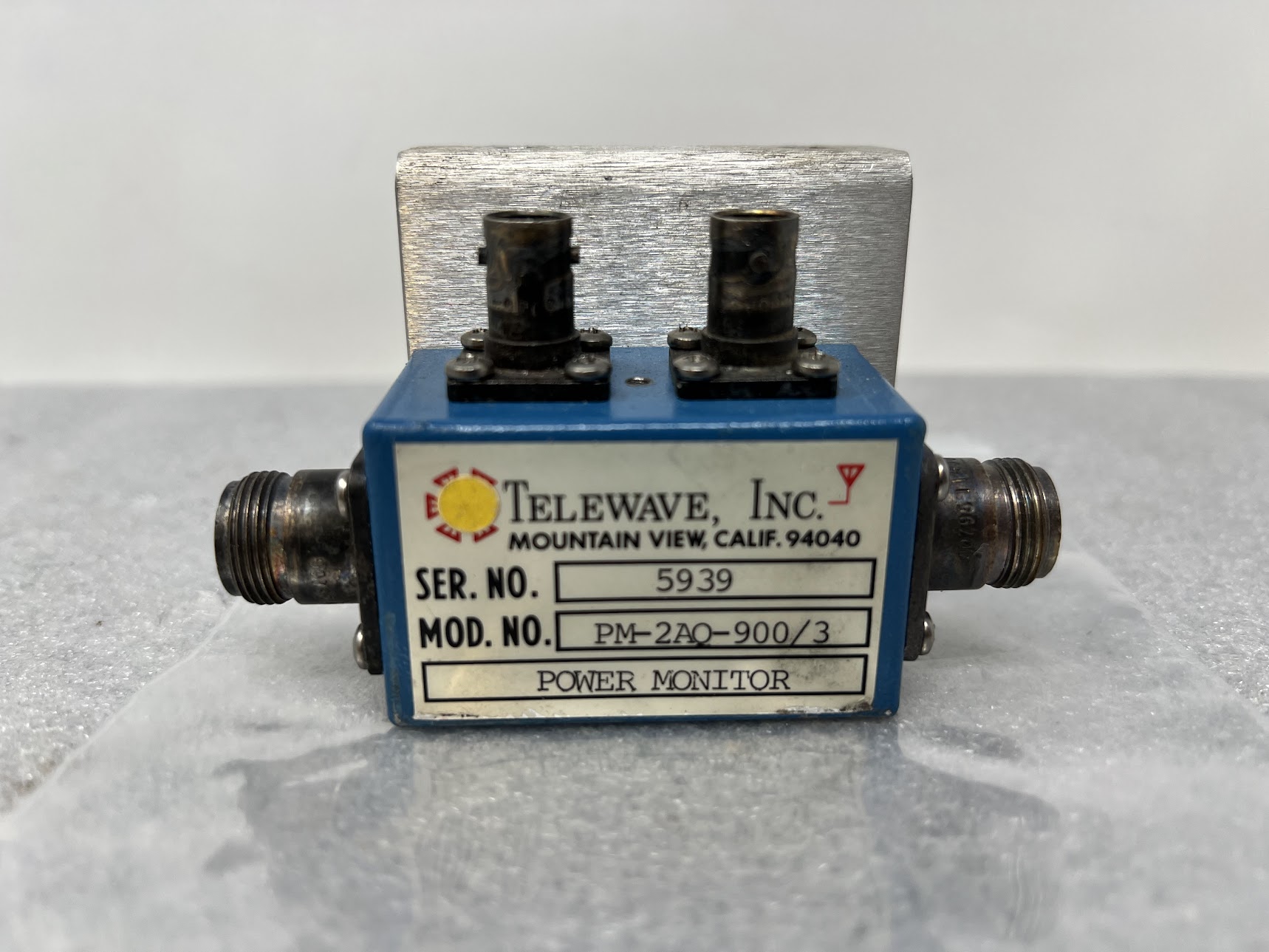 TELEWAVE INC. PM-2AQ-900/3 Power Monitor - Image 2