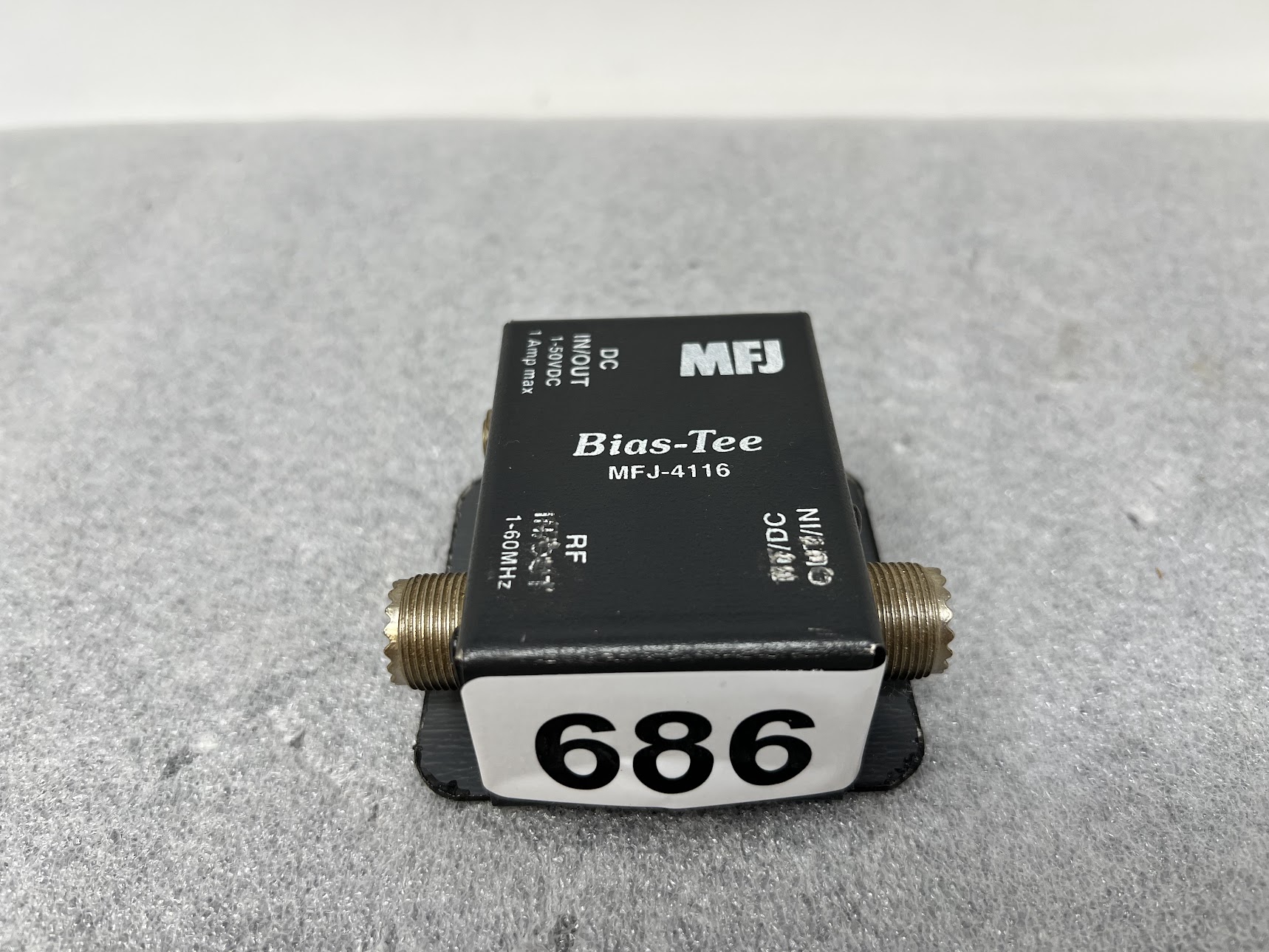 MFJ-4116 Bias-Tee with DC Switch