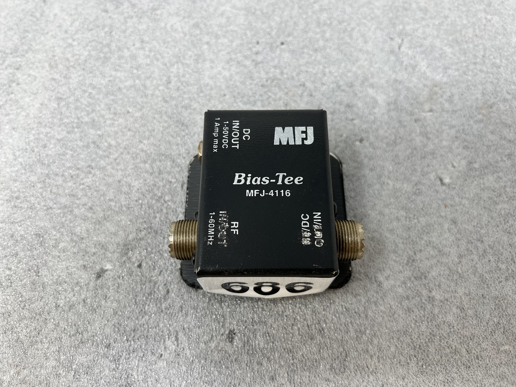 MFJ-4116 Bias-Tee with DC Switch - Image 2