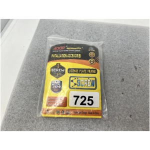 License Plate Frame Screw Set
