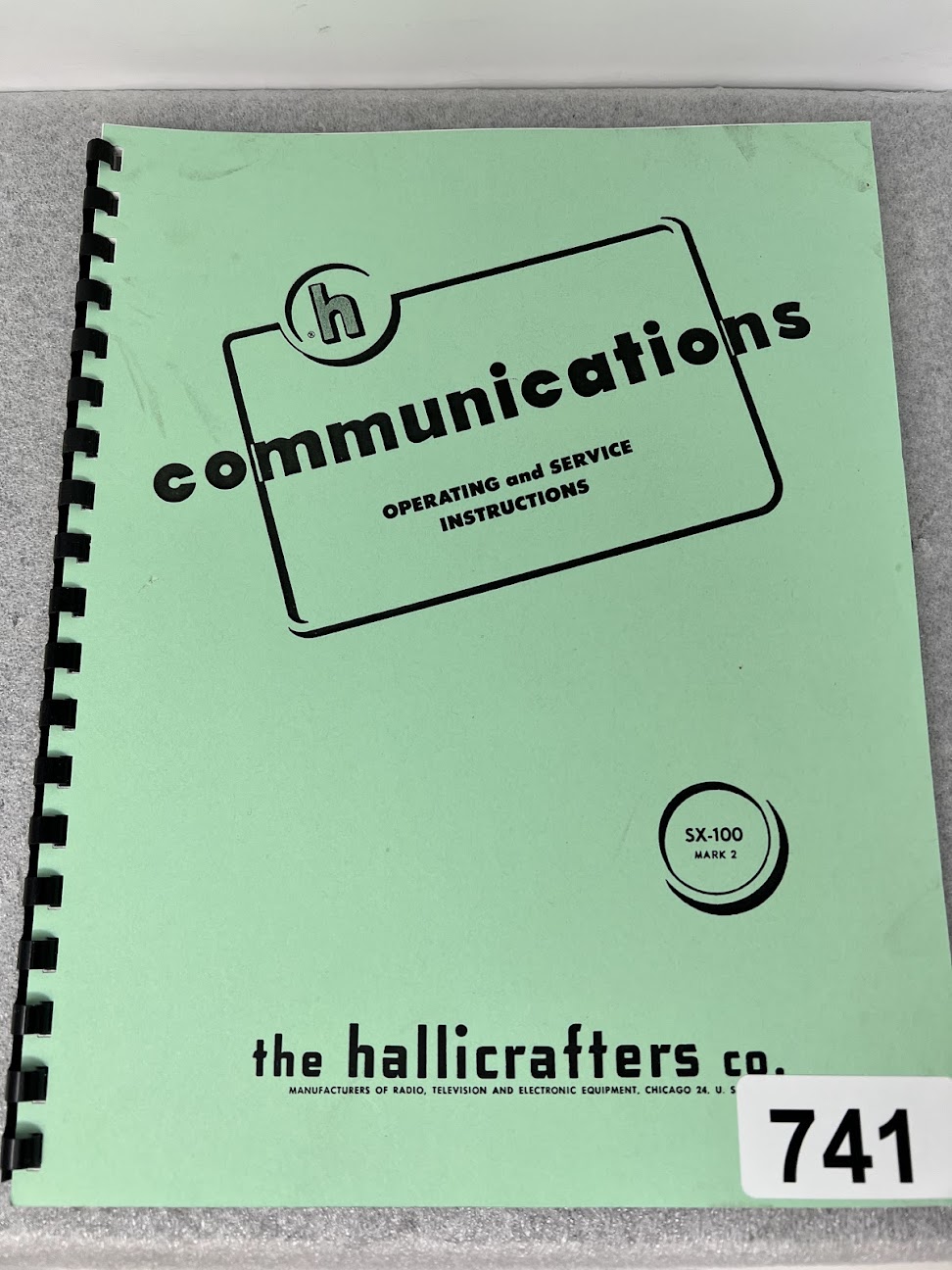 Hallicrafters SX-100 Operating & Service Instructions