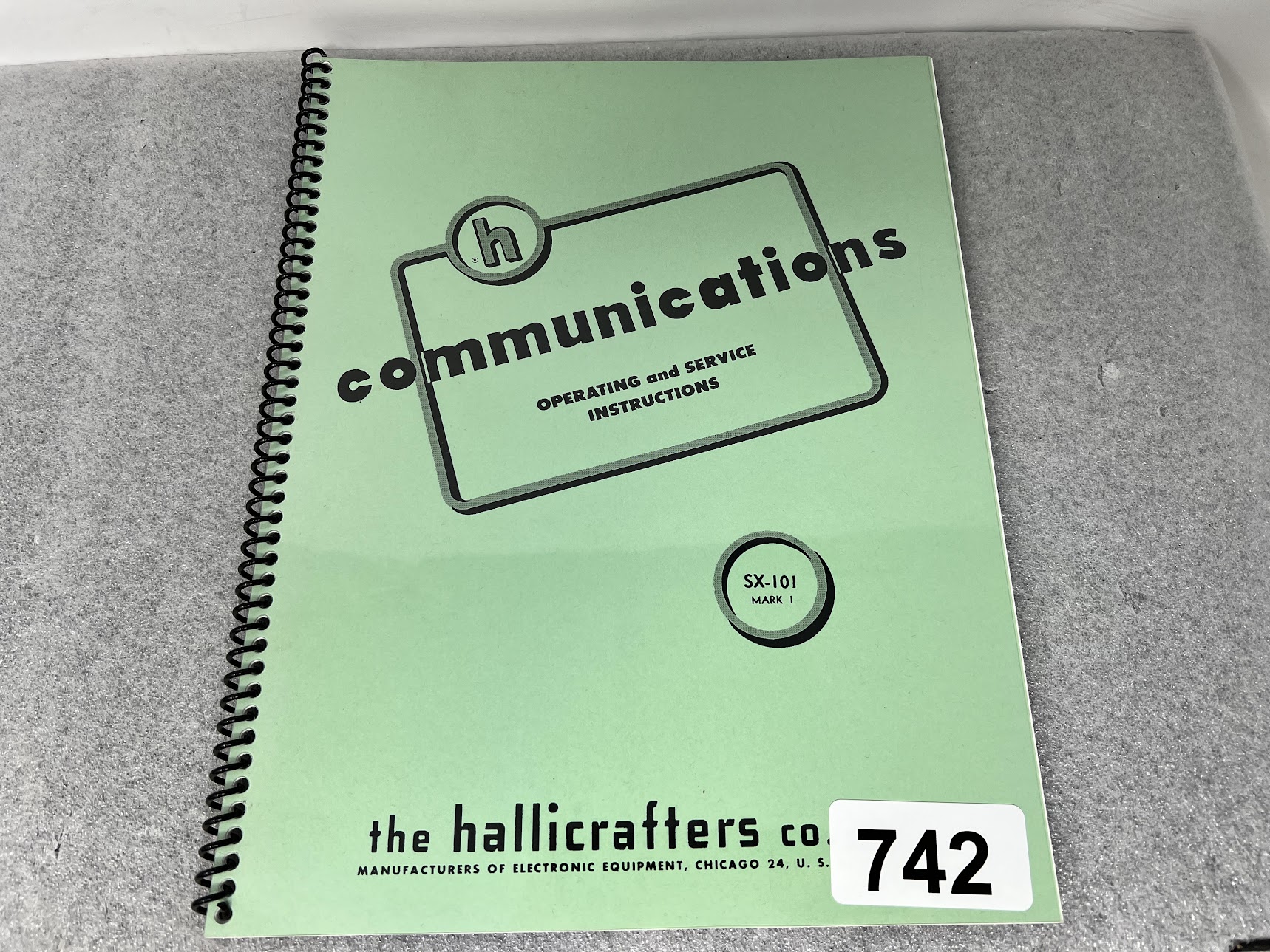 Hallicrafters SX-101 MARK 1 Operating & Service Instructions