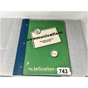 Hallicrafters HT-32A Operating & Service Instructions