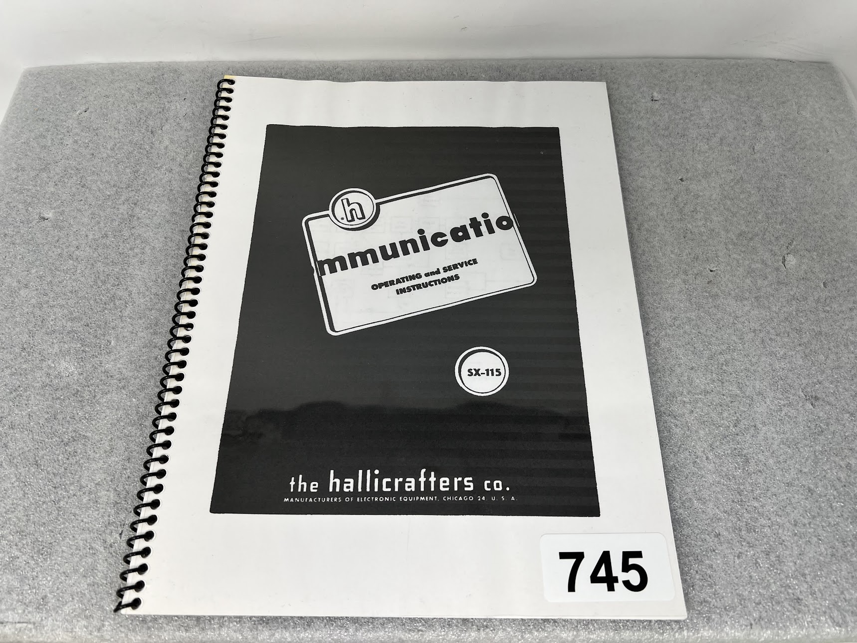 Hallicrafters SX-115 Operating & Service Instructions