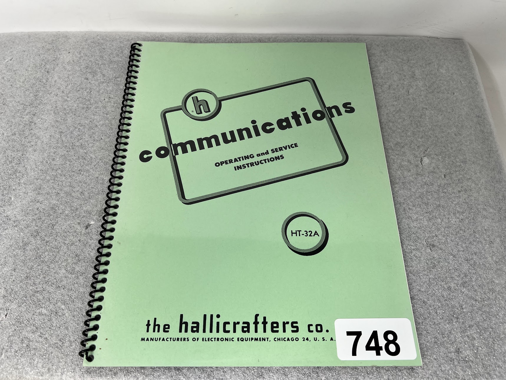 Hallicrafters HT-32A Operating & Service Instructions
