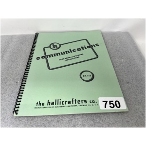 Hallicrafters SX-115 Operating & Service Instructions