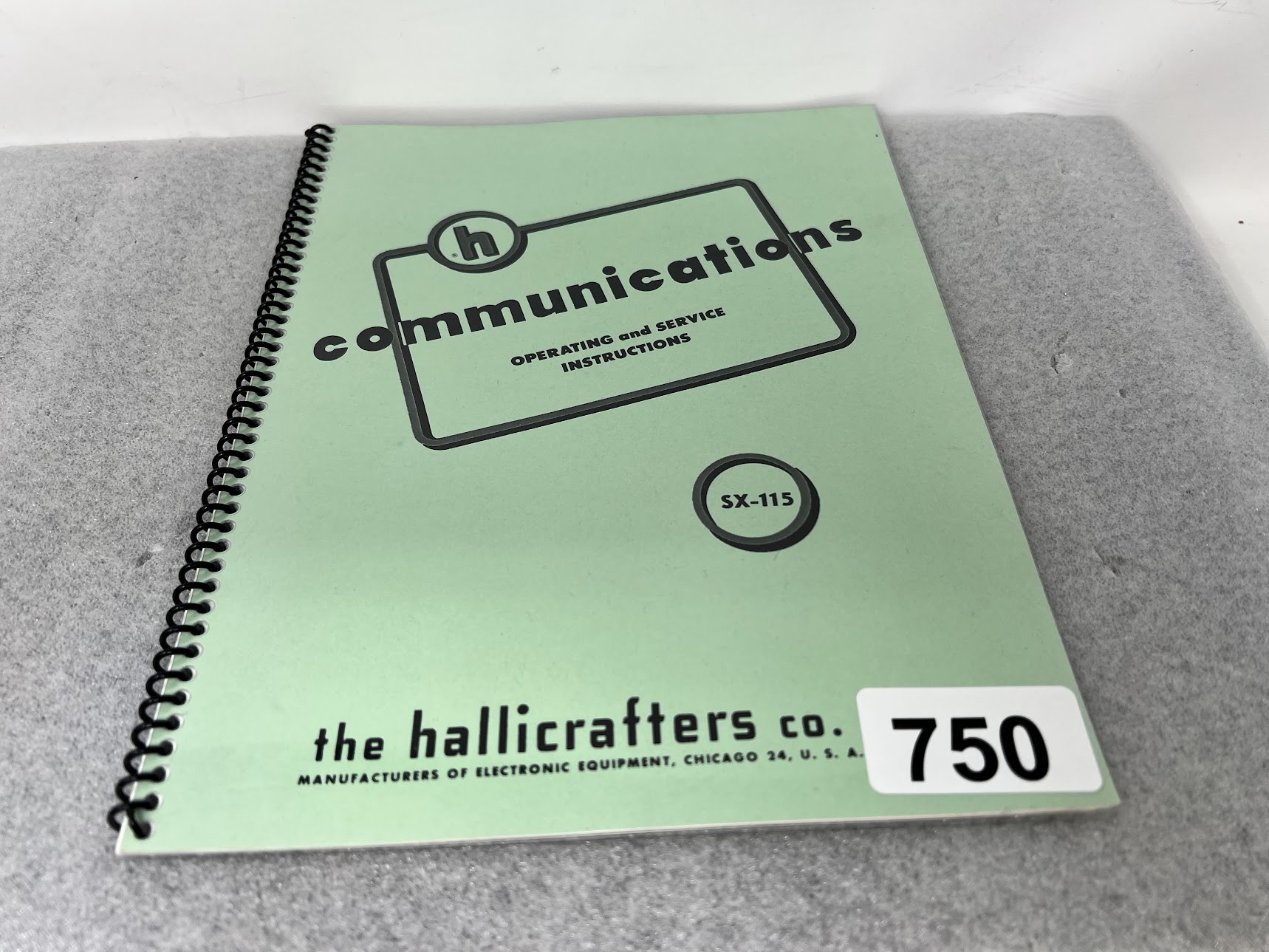 Hallicrafters SX-115 Operating & Service Instructions