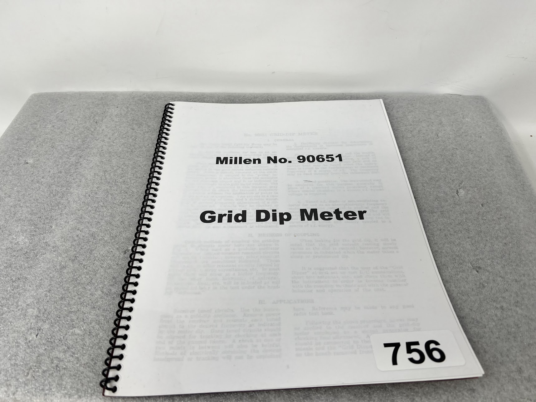Millen No. 90651 Grid Dip Meter