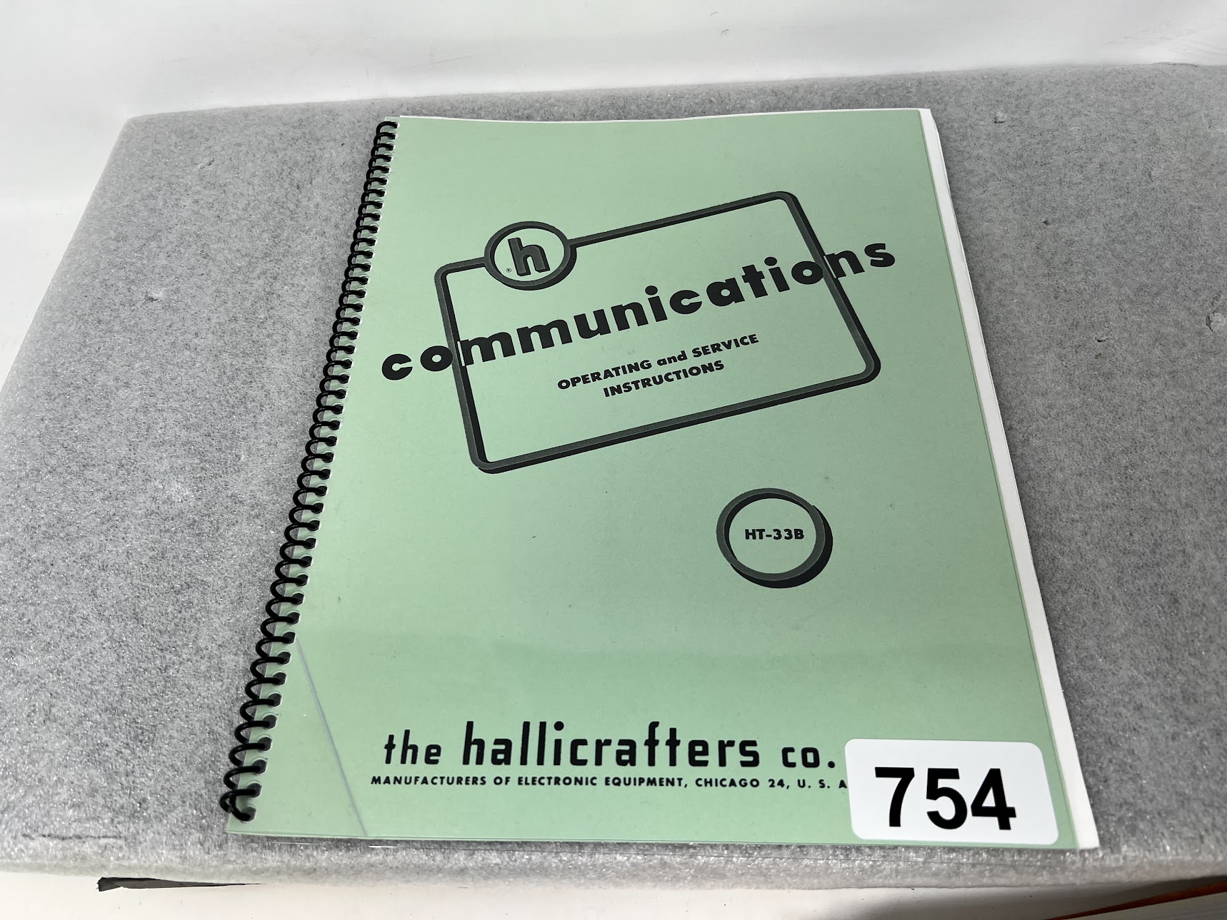 Hallicrafters HT-33B Operating & Service Instructions
