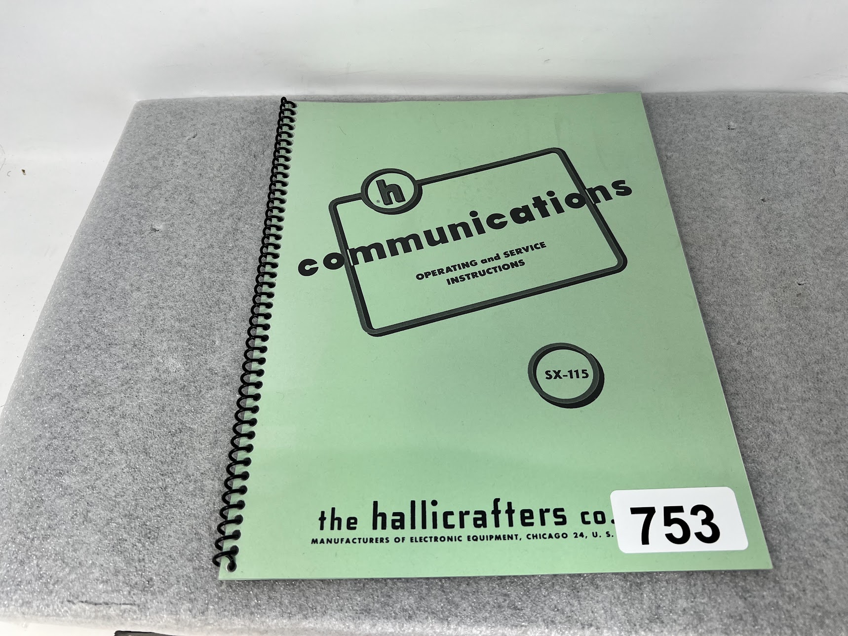 Hallicrafters SX-115 Operating & Service Instructions