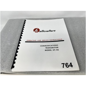 Hallicrafters HT-46 "Communications Transmitter" Operating & Service Instructions