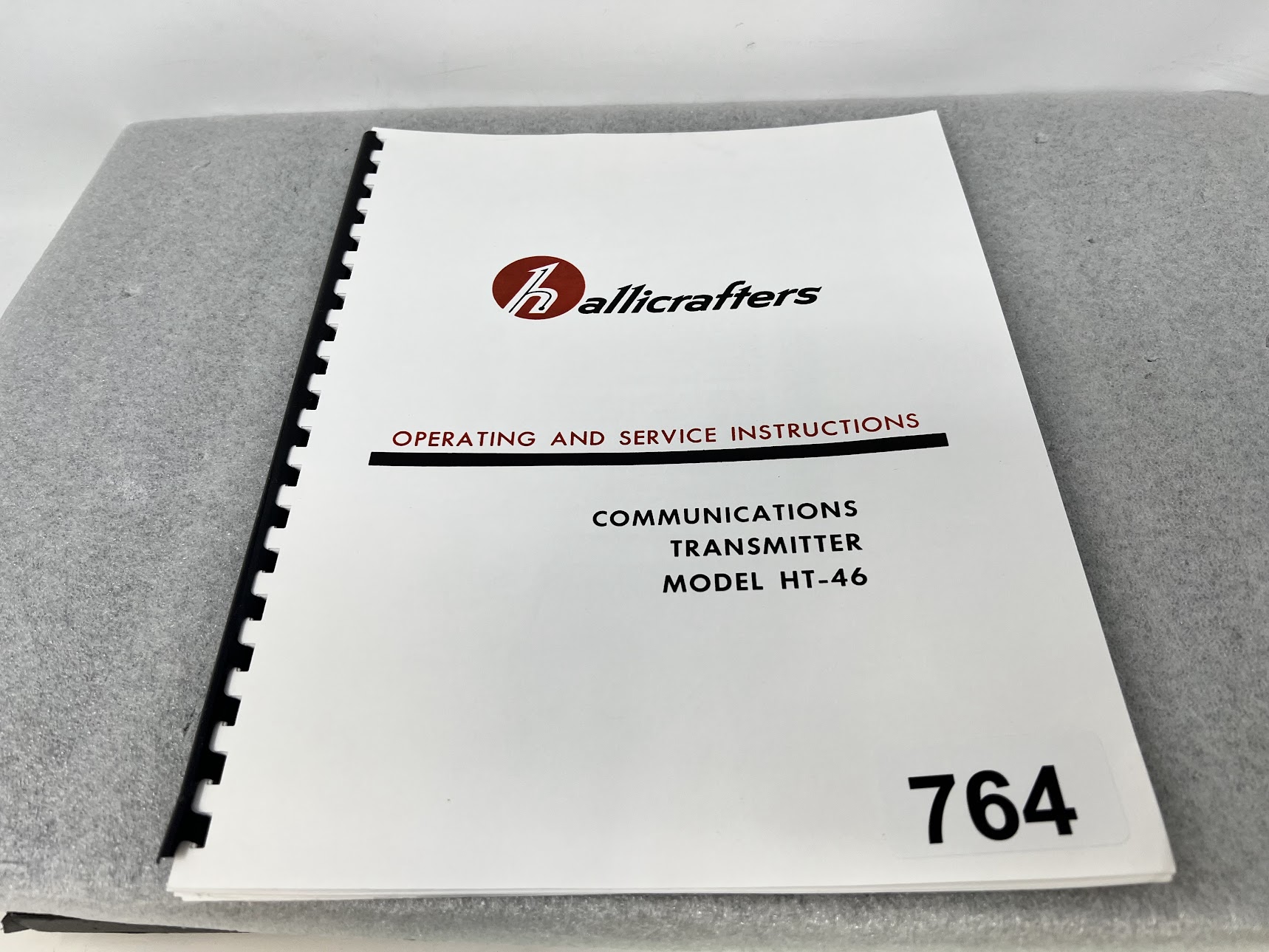 Hallicrafters HT-46 "Communications Transmitter" Operating & Service Instructions