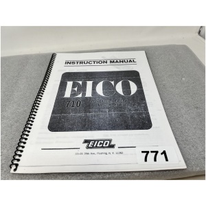 EICO 710 Grid Dip Meter Instruction Manual