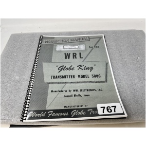 WRL Electronics "Globe King" 500C Transmitter