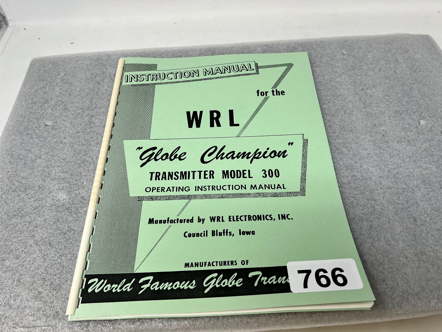 WRL Electronics "Globe Champion" 300 Transmitter