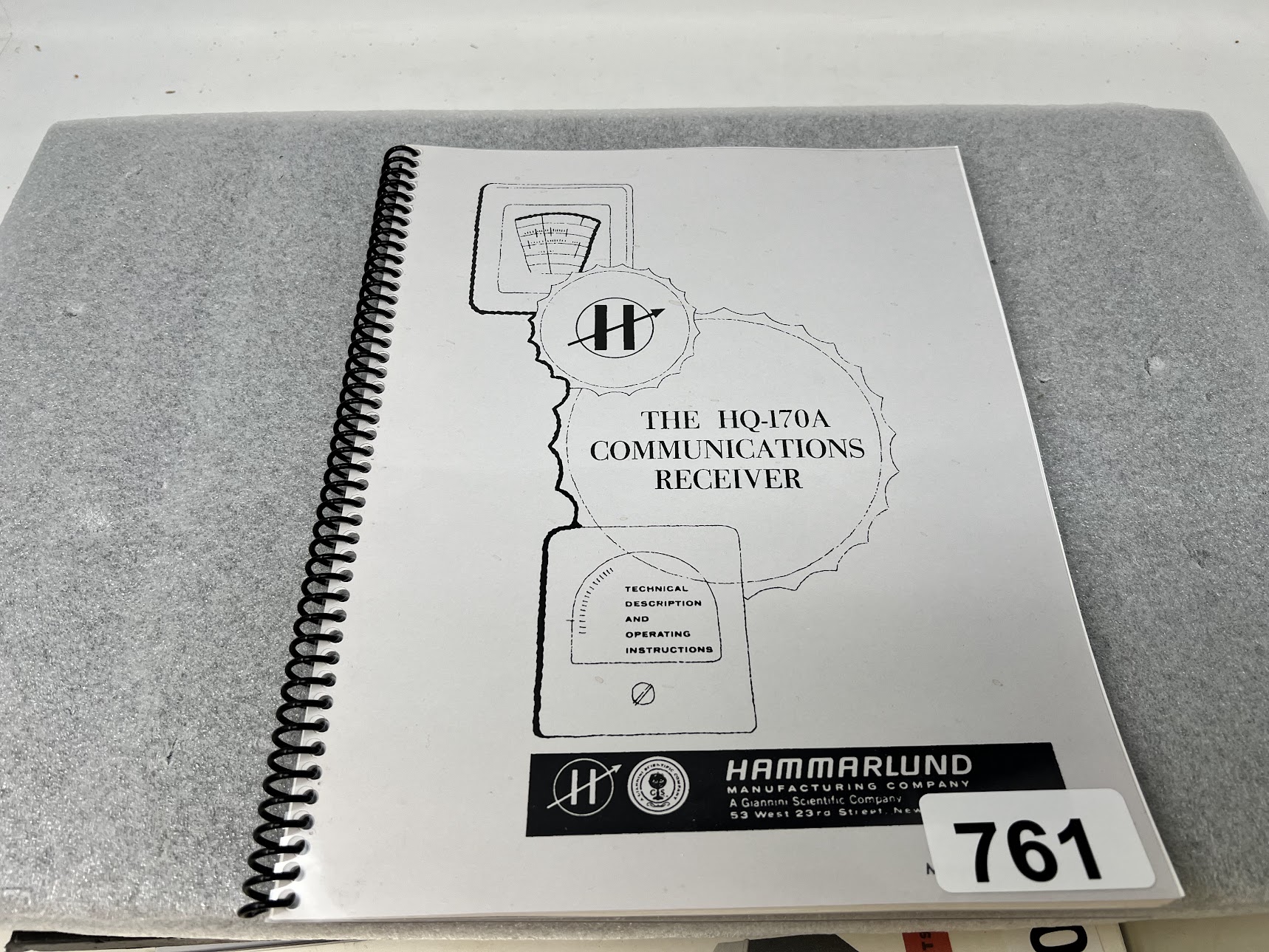 Hammarlund HQ-170A Communications Receiver