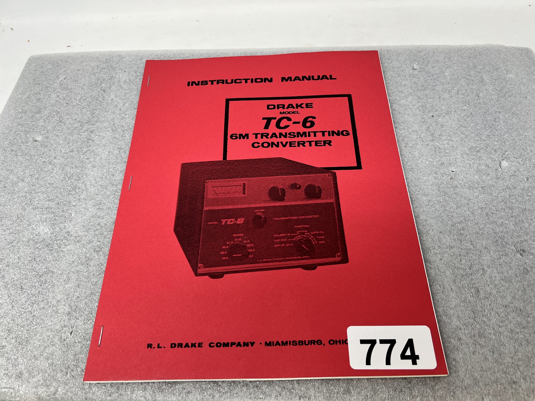 Drake TC-6 6M Transmitting Converter Instruction Manual