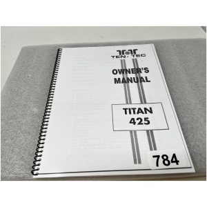TenTec Titan 425 Owners Manual
