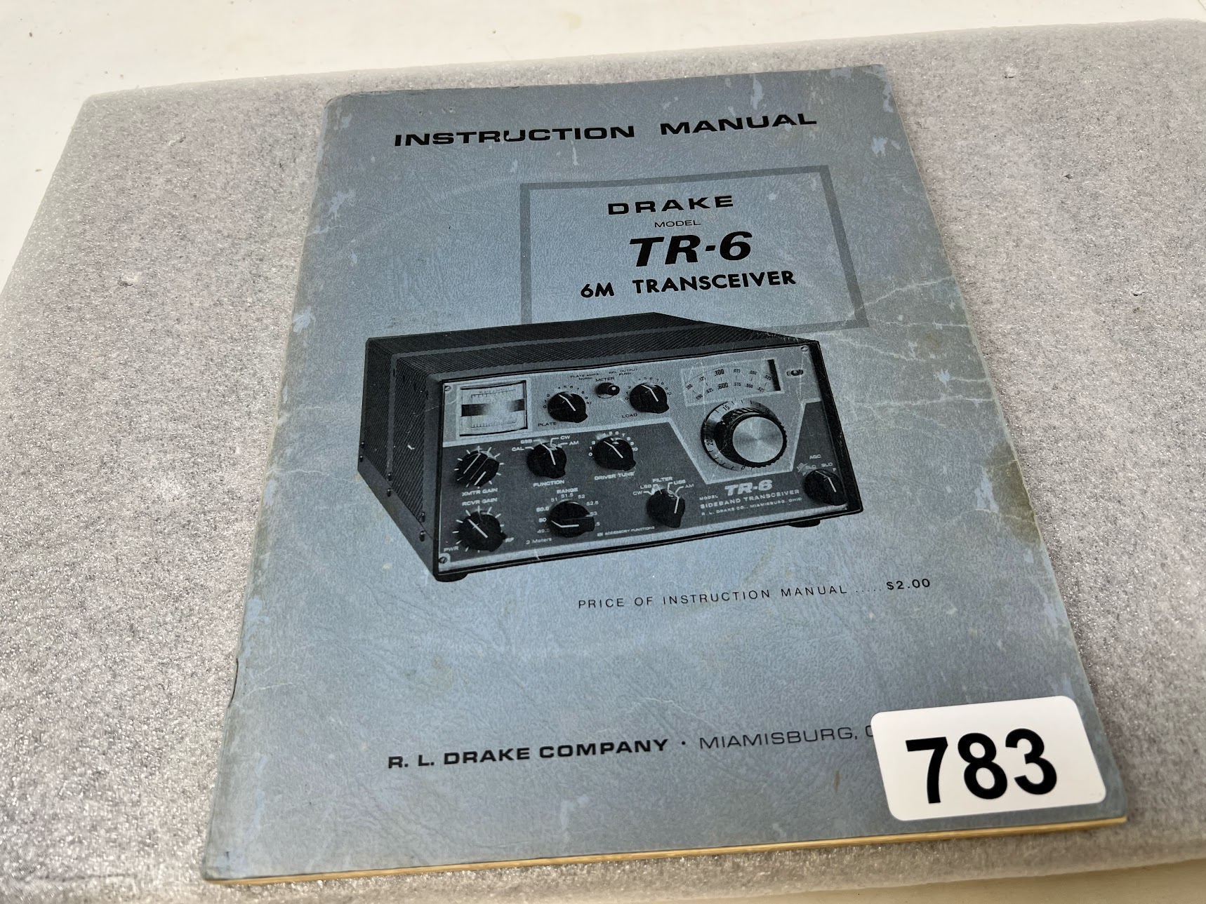 Drake TR-6 6M Transceiver Instruction Manual