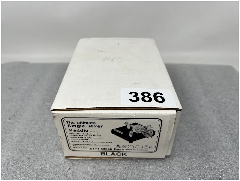 Vibroplex Bencher BY-1 Lambic Paddle